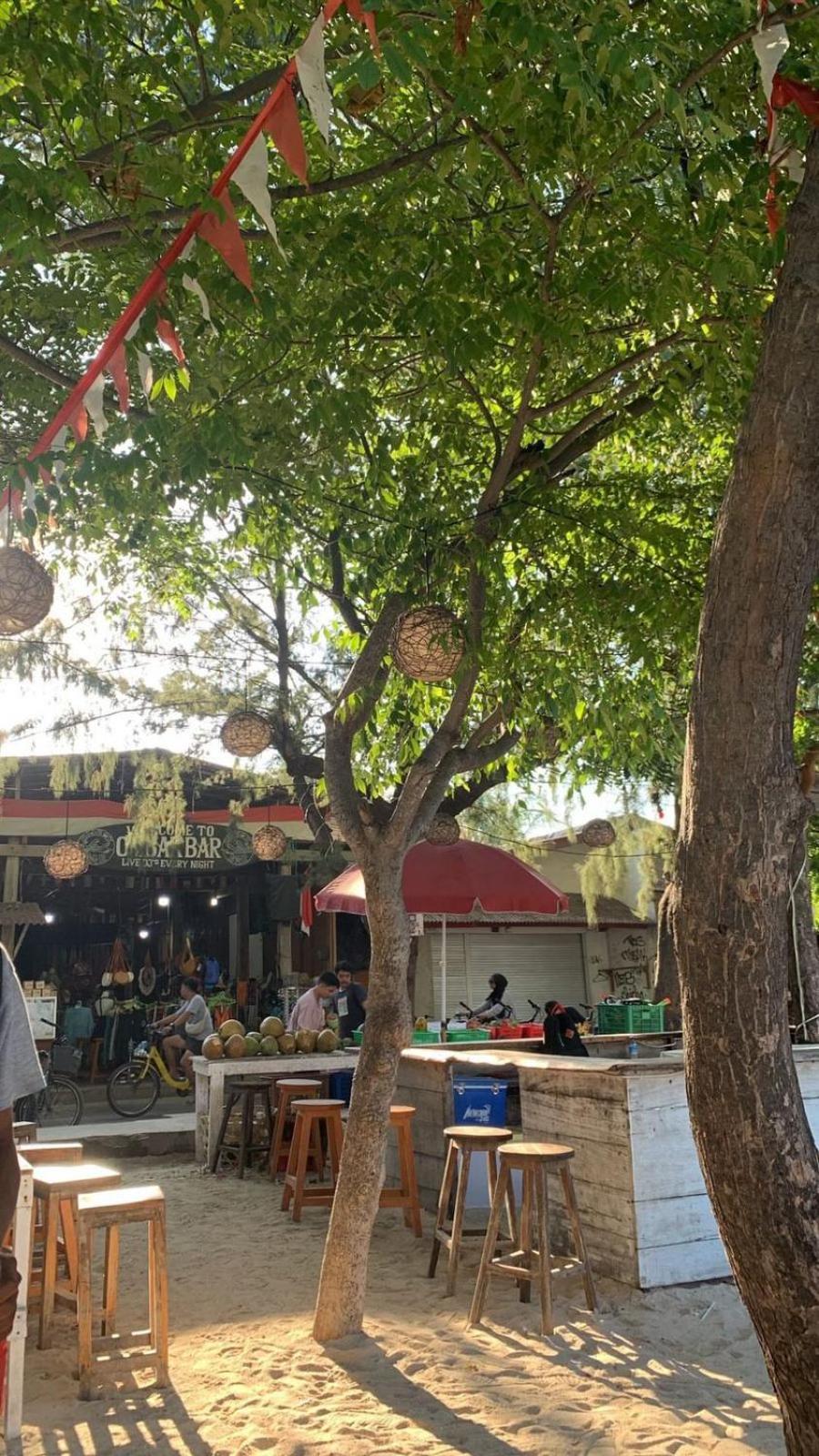 Bale Sunrise Hotel Gili Trawangan Exterior foto